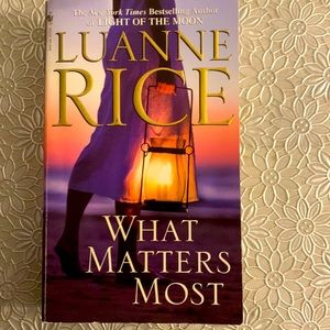 What Matters Most by Luanne Rice